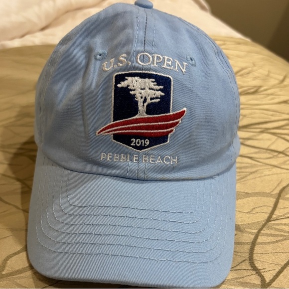 Blue Golf Baseball Cap - Picture 1 of 5